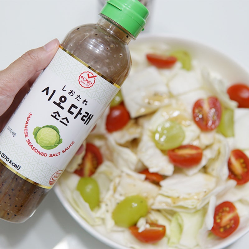 시오다래소스 추천, 일본 양배추소스 양배추샐러드부터 닭구이까지