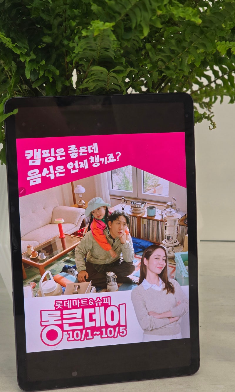 롯데마트 세일 통큰데이 10월로 준비하는 캠핑음식리스트 공개