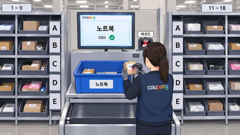 쿠팡 37센터 출고 OB 리빈 주간조 여자 알바 후기 (쿠버스 예약 및 택시비 정산하는법)