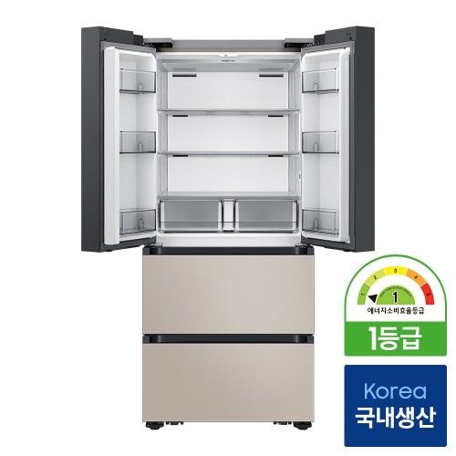 김치냉장고도 490L 시대? 삼성 비스포크 AI 4도어 1등급 화이트·베이지 선택 포인트