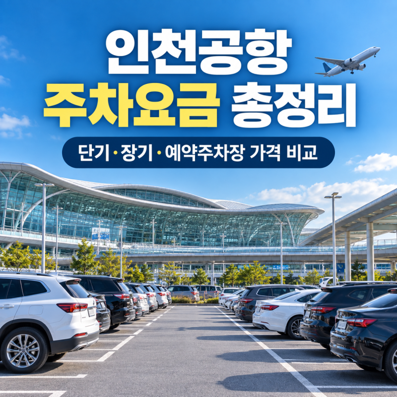인천공항 주차요금 총정리｜단기·장기·예약주차장 가격과 할인 비교