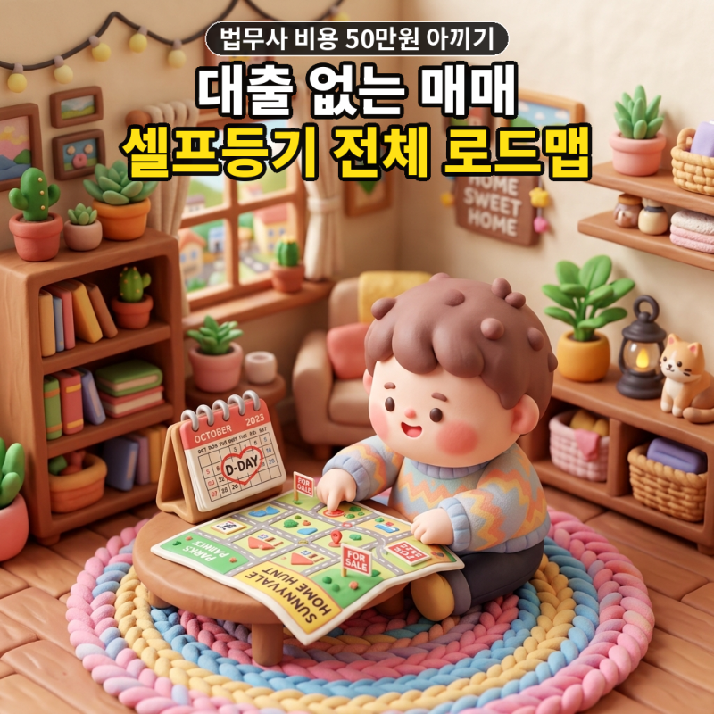 셀프등기 따라하기 시리즈 · 1편 (인트로) ; “셀프등기 정보가 없어 만들었다" 초보자도 50만....