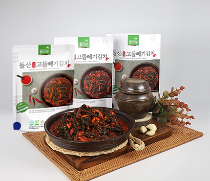 밥 한 공기 순식간에 사라지는 맛!팜스락 여수 돌산 파김치 500g × 3팩