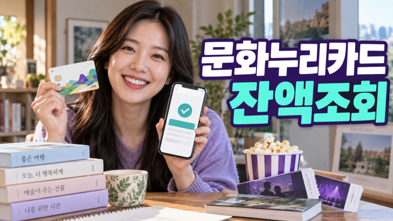 문화누리카드 잔액조회·사용내역 확인｜온라인 등록·가맹점·결제 오류