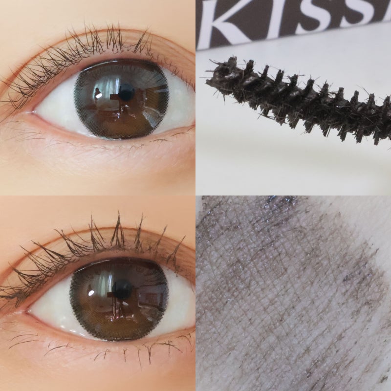 키스미 NEW 래시 프로텍트 마스카라 롱컬 02 퓨어 브라운 블랙 사용후기