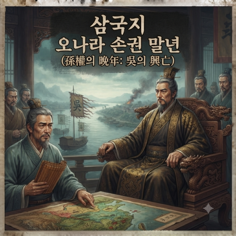 삼국지 ㆍ관우를 격파하고 형주를 탈환한 이후 전성기ㆍ오나라 손권의 말년을 기점으로 심....