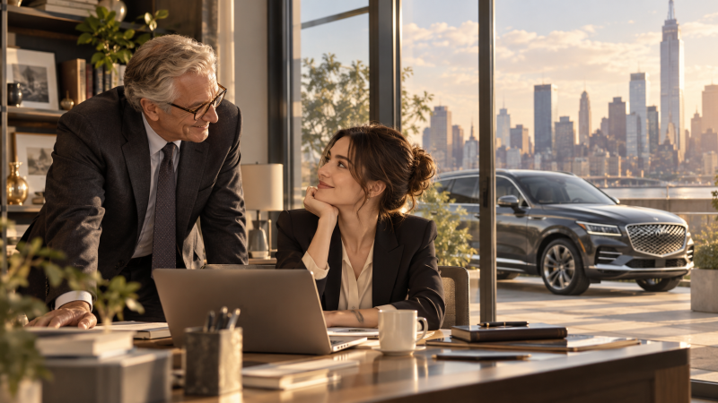 Genesis GV80 in the movie 'Intern' | What model do Choi Min-sik and Han So-hee drive?