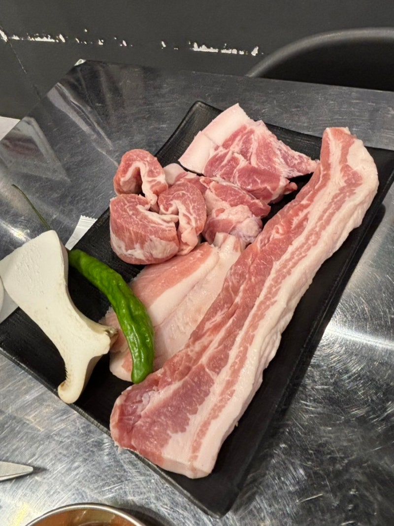 수원 권선동 삼겹살 맛집 숯불애생고기