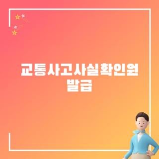 교통사고사실확인원 발급 인터넷 신청 방법 기간 거부 해결 후기