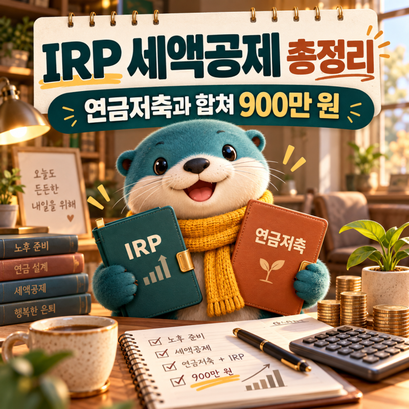 IRP 세액공제 총정리｜연금저축과 합쳐 얼마까지 공제받을 수 있을까?