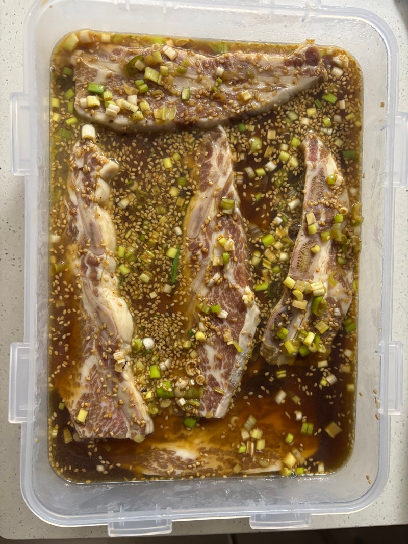 트레이더스 LA갈비 2.3kg 양념 황금레시피｜10개 넘게 비교하고 정착한 완벽비율