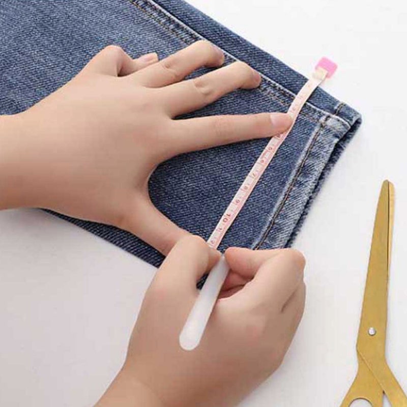 바지 밑단 줄이기 테이프 청바지 셀프 수선 방법과 활용법