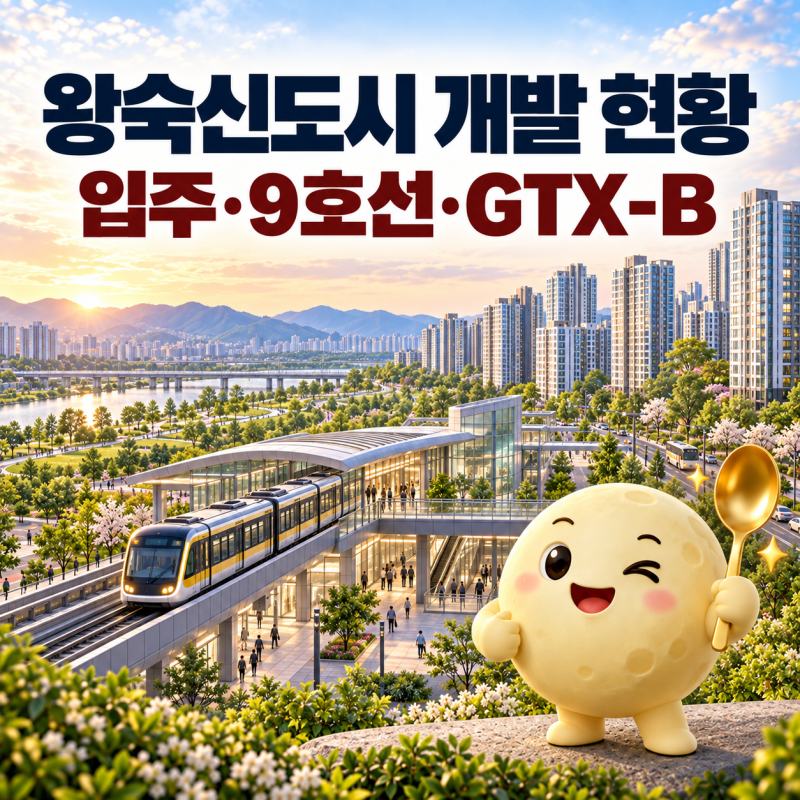 남양주 왕숙신도시 개발 현황｜분양·입주·9호선·GTX-B 일정