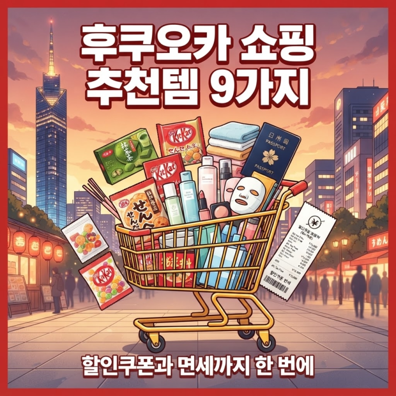 후쿠오카 돈키호테 추천템 9가지 쿠폰·면세 정리