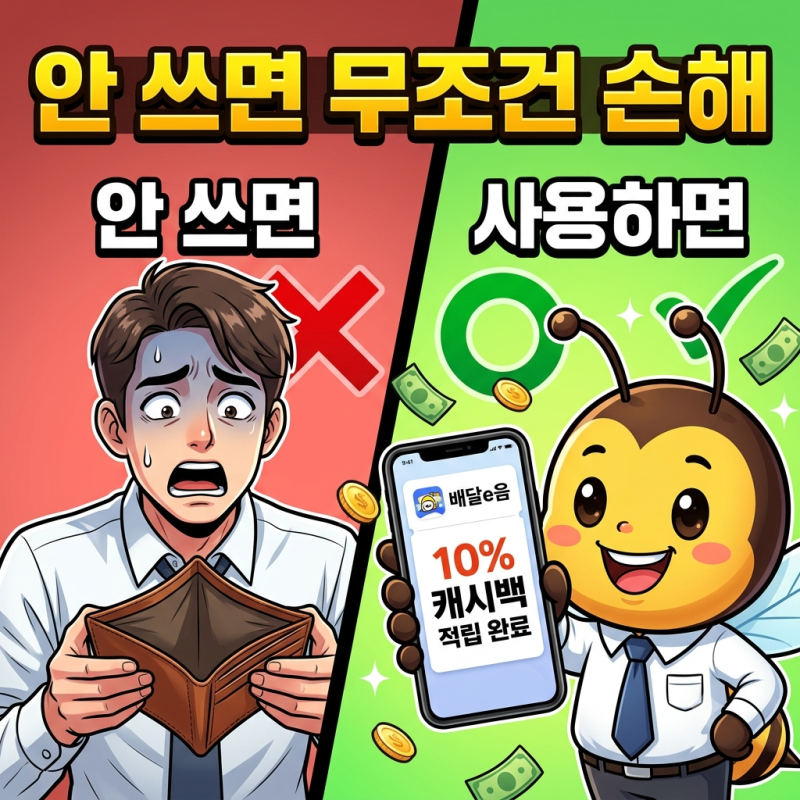 인천e음카드 배달 앱 대신 쓰면 생활비가 얼마나 절약될까? (인천e음 10% 캐시백)