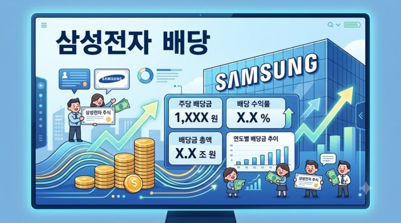 삼성전자 배당금 역대급? 주당 4,600원 전망…누가 언제 얼마나 받을까?