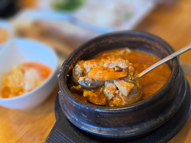 경주 보문단지 아침맛집 경주맷돌순두부 맛있