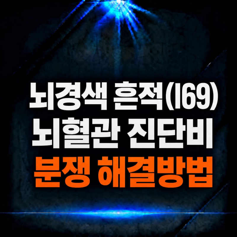 뇌경색 흔적 I69 진단, 뇌경색 진단비 I63 수천만 원 찾아오는 의무기록 판독법