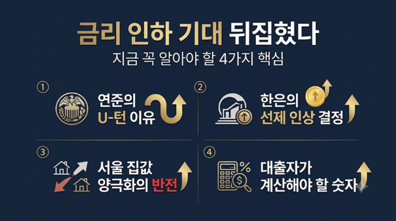 미 연준 금리 인상 전환, 한은 3% 시대 빚투가 위험한 이유