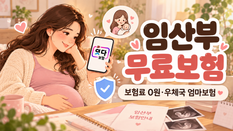 임산부라면 꼭 챙기세요! 보험료 0원 우체국 엄마보험 총정리