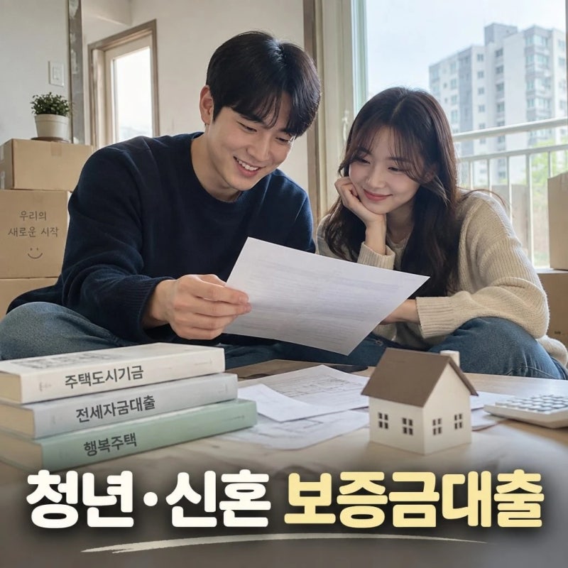 행복주택보증금대출 신혼부부 미혼청년 혜택 총정리