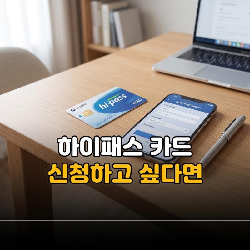 하이패스 카드 신청 구매 등록방법, 선불 후불 체크카드 자동충전카드