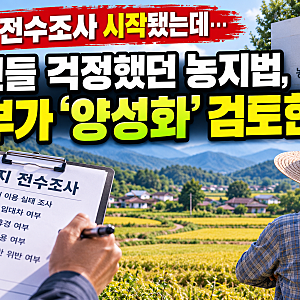 농지 전수조사 시작됐는데…농민들 걱정했던 농지법, 정부가 ‘양성화’ 검토한다
