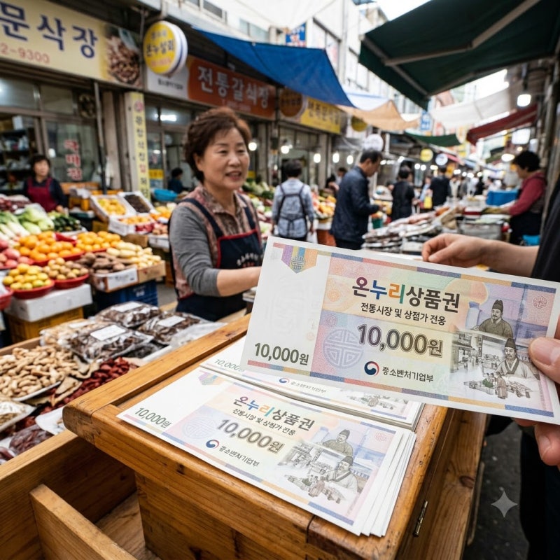 온누리상품권 지류 사용처, 광주와 대전에서는 어떻게 찾을 수 있을까?