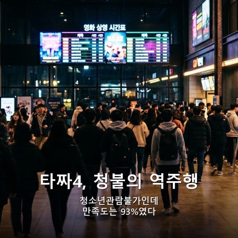 만족도 93%, 타짜4 역주행 이유