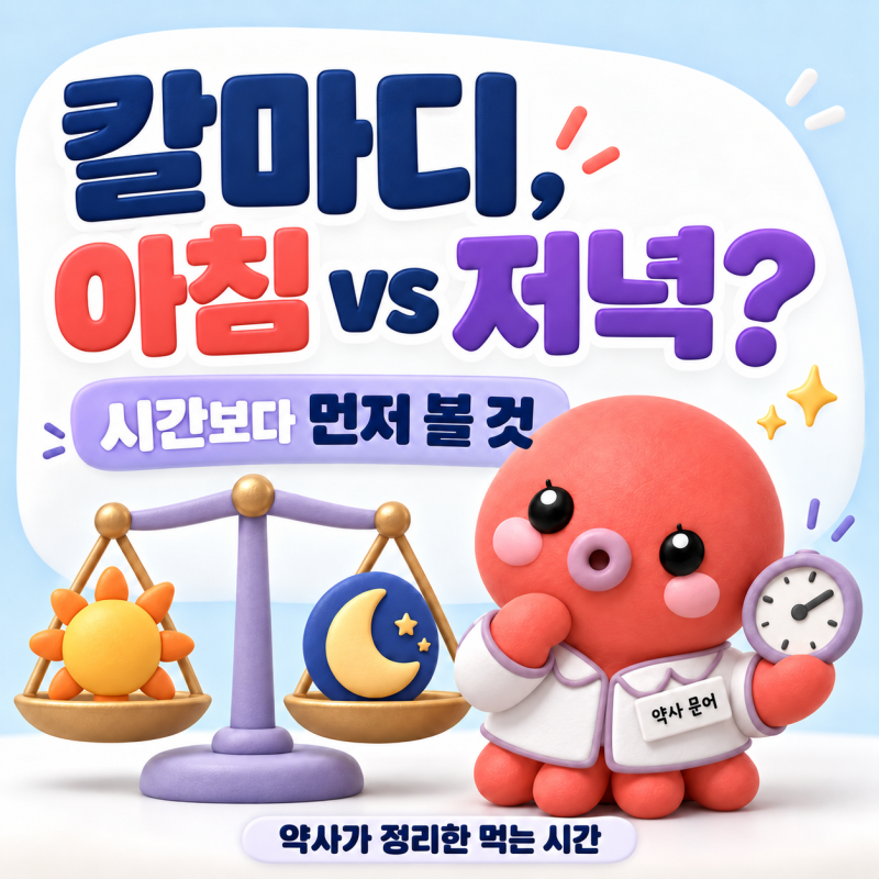 칼마디 먹는시간 아침 vs 저녁? 칼슘 먹는 시간, 띄워야 하는 약 3가지