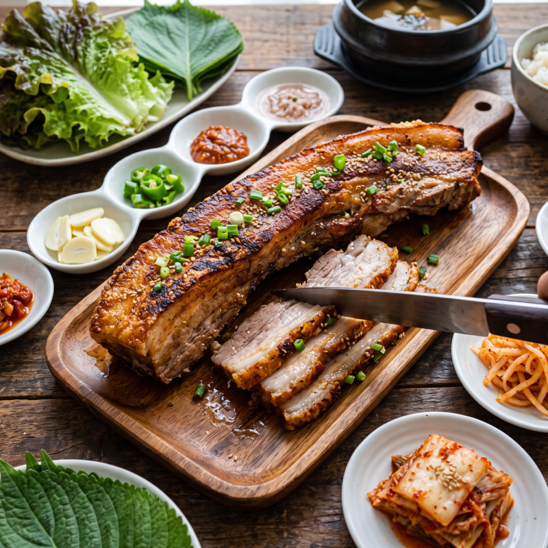 돼지고기 수육 잡내 없이 맛있게 삶는 법: 겉은 바삭 속은 촉촉한 황금 레시피