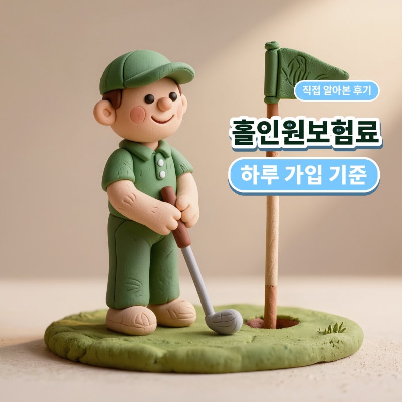 홀인원보험료, 1일 홀인원보험 골프 가입 보장 비교 (라운딩, 동반자, 청구)