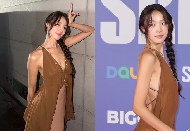 최미나수, 착시 부른 과감 드레스, 시상식장 멈춰 세운 파격 디자인의 실체
