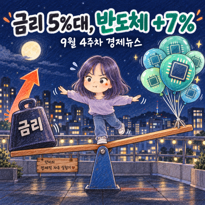 미국 국채금리 19년 만에 최고, 반도체는 급등｜9월 4주차 경제뉴스