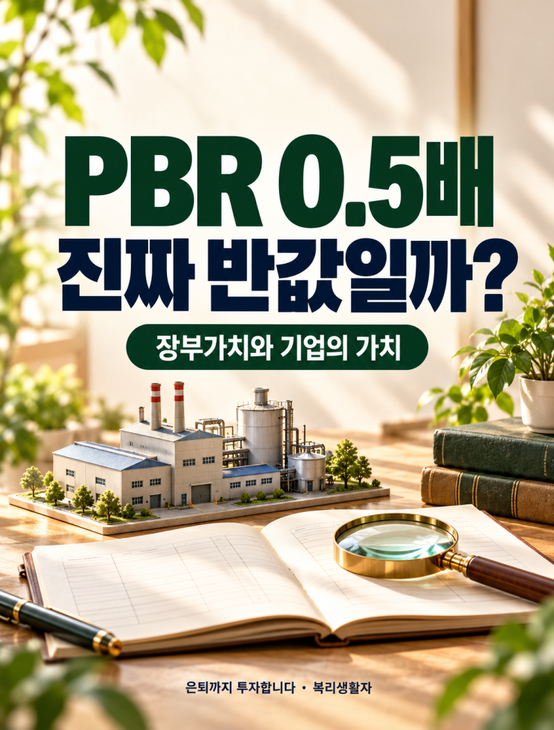 PBR 뜻과 계산법: PBR 0.5배면 정말 반값일까?