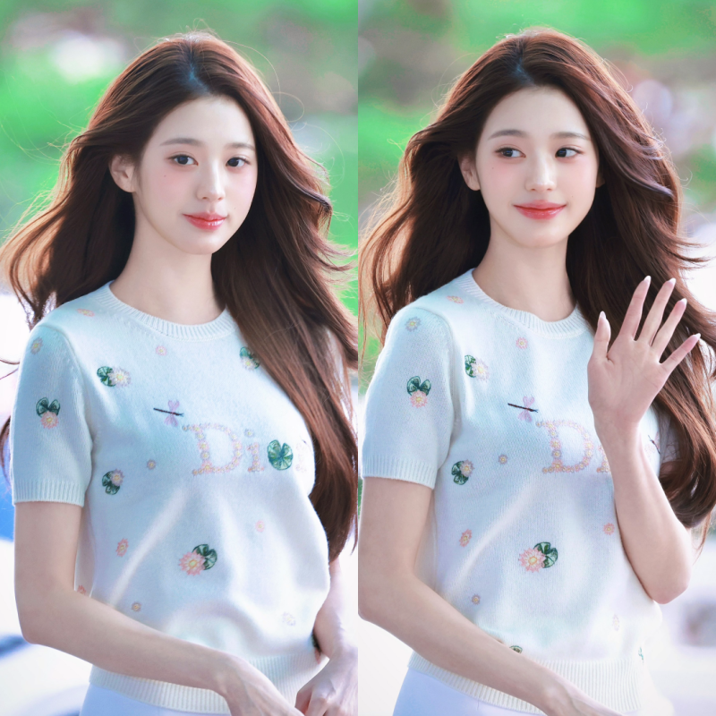 디올의 새로운 막내딸 강림했다는.. 장원영의 디올 공주 축복이 끝이 없는, 파리패션위크 출....