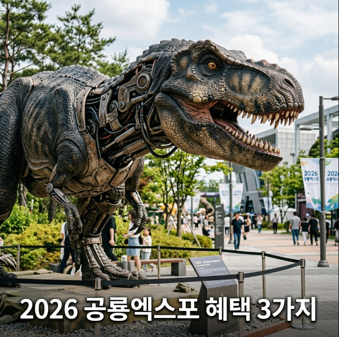 2026 고성 공룡엑스포 숨은 혜택 3가지