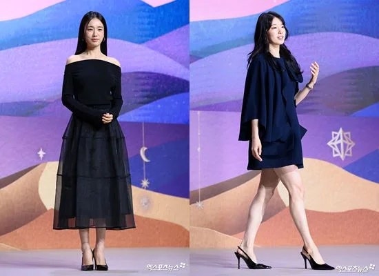 수지 옆에서도 안 밀렸다…안은진이 입은 블랙 드레스, 알고 보니 32만원대