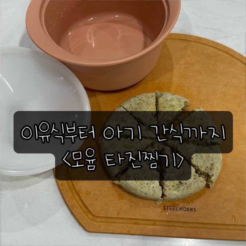 아기 이유식 찜기 필요할까? 모윰 타진 찜기 바나나빵 레시피