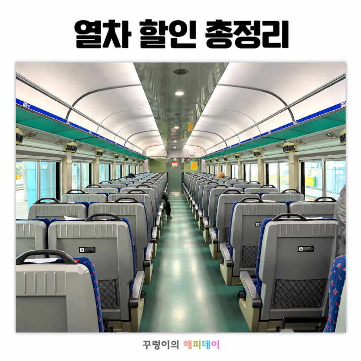 10월 11월 여행지 코레일 관광열차 내일로 투어 할인 TIP