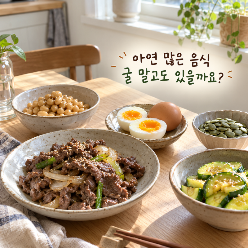 아연 많은 음식, 굴 말고 냉장고에서 찾을 수 있을까요?