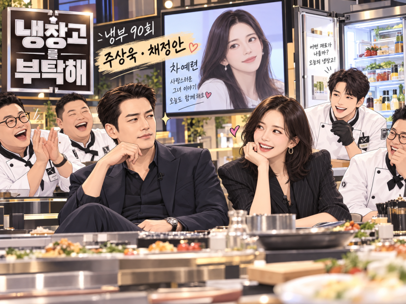 냉장고를 부탁해 주상욱 채정안 90회, 차예련 냉장고 공개에 셰프들도 비상
