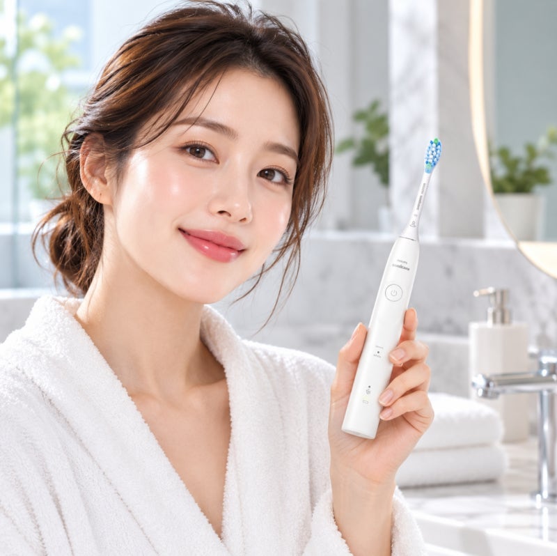 필립스 음파진동 전동칫솔 올 뉴 소닉케어 화이트닝 5500 화이트