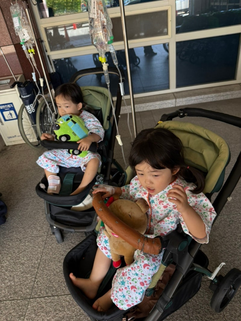 쌍둥이 중이염 수술, 분당서울대병원, 장문영교수님, 환기 튜브 삽입술, 중이염수술비용