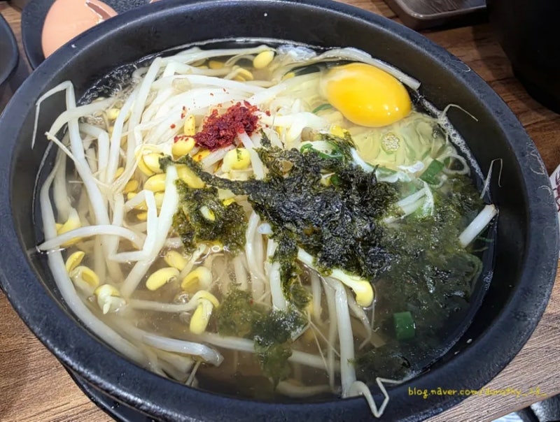 화성 송산 맛집 [뿌리회관] 아침식사 가능한 콩나물국밥 내 돈 내산 후기