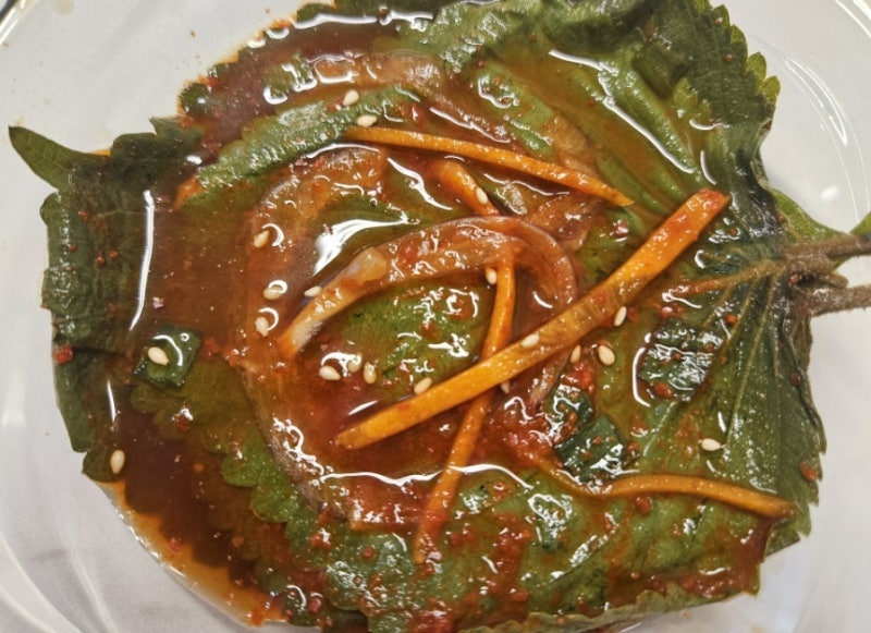 깻잎무침 레시피 쌩깻잎김치 양념장 만들기