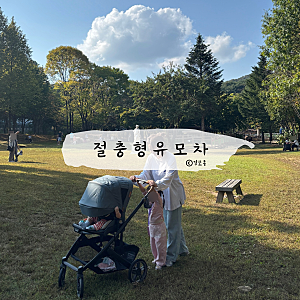 절충형 유모차 어파베이비 크루즈V3 아기유모차 솔직후기