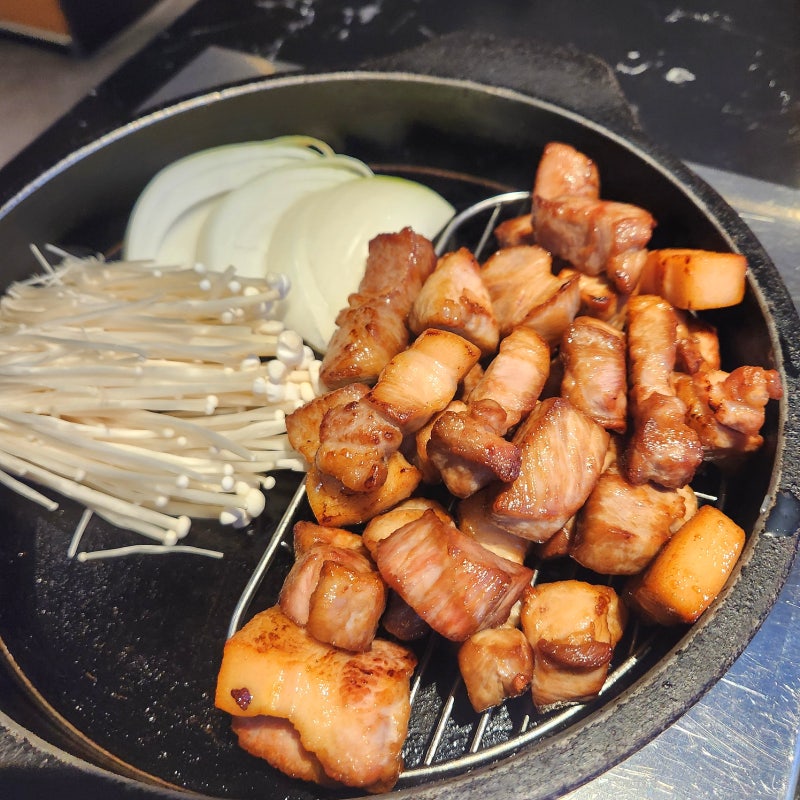 [동탄역 맛집] 우정가 솔직 후기: 2인 한돈 세트 & 된장술밥 완벽 조합!
