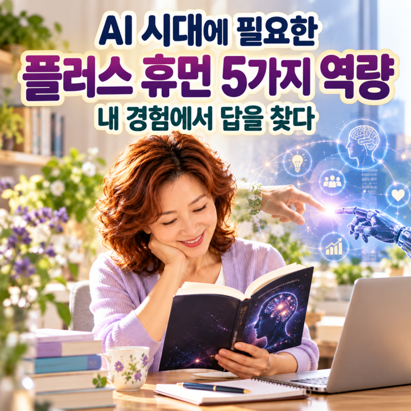 김미경 『플러스 휴먼』을 읽고｜AI 시대에 필요한 5가지 역량과 내 경험에서 찾은 답