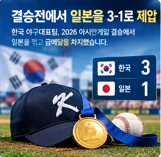 한일전 이겼는데도 웃지 못한 한국 야구…아시안게임 금메달 뒤 분위기가 무거운 이유